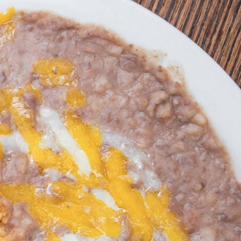 Refried Beans.